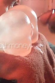 Watch – Clear toy deep strokes with cum shot