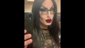 Watch – Nasty Crossdresser teases cock and ass – sissy cd tgirl jerks dick butt plug