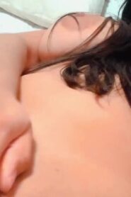 Watch – Cute Latina influencer sends forbidden TikTok showing her wet pussy by mistake