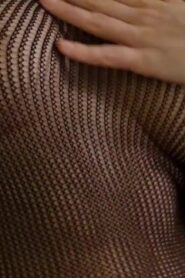 Watch – A fit girl showing around a presidential suite in her sexy fishnet bodysuit