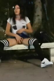 Watch – Sissy slut in yhe public park