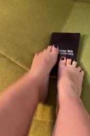 Watch – Crushing the bible with my feet